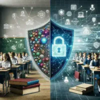 "Fortinet seminar on security education and culture highlighting strategies for companies to protect against AI-driven threats."
