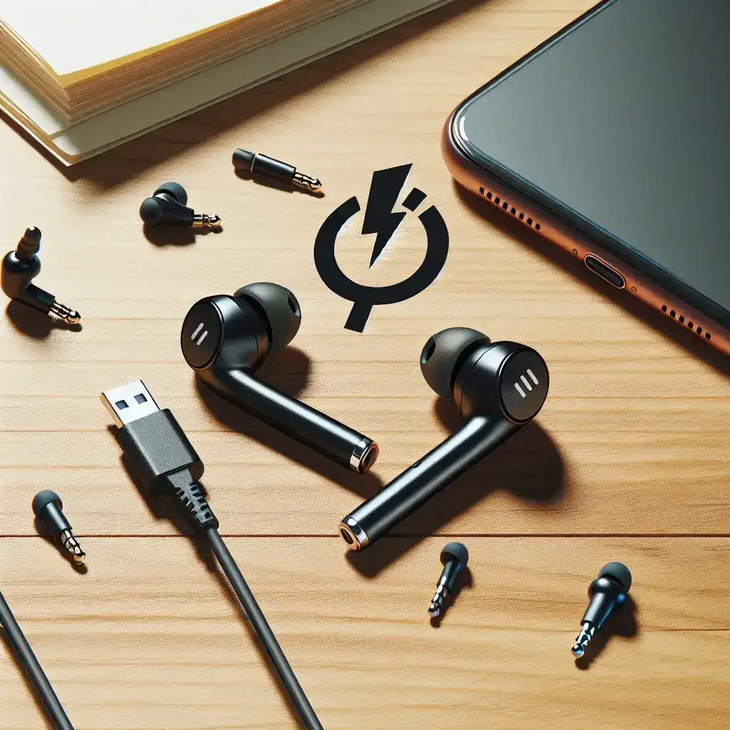 Alt text: "Ilustrasi cara memperbaiki Pixel Buds yang tidak dapat diisi ulang, menampilkan langkah-langkah pemecahan masalah dan tips perawatan."